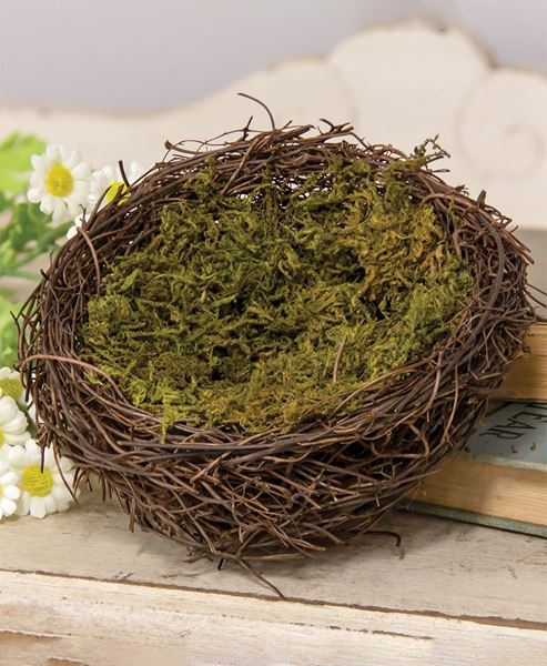 Picture of Vine & Moss Bird Nest, 5.5"